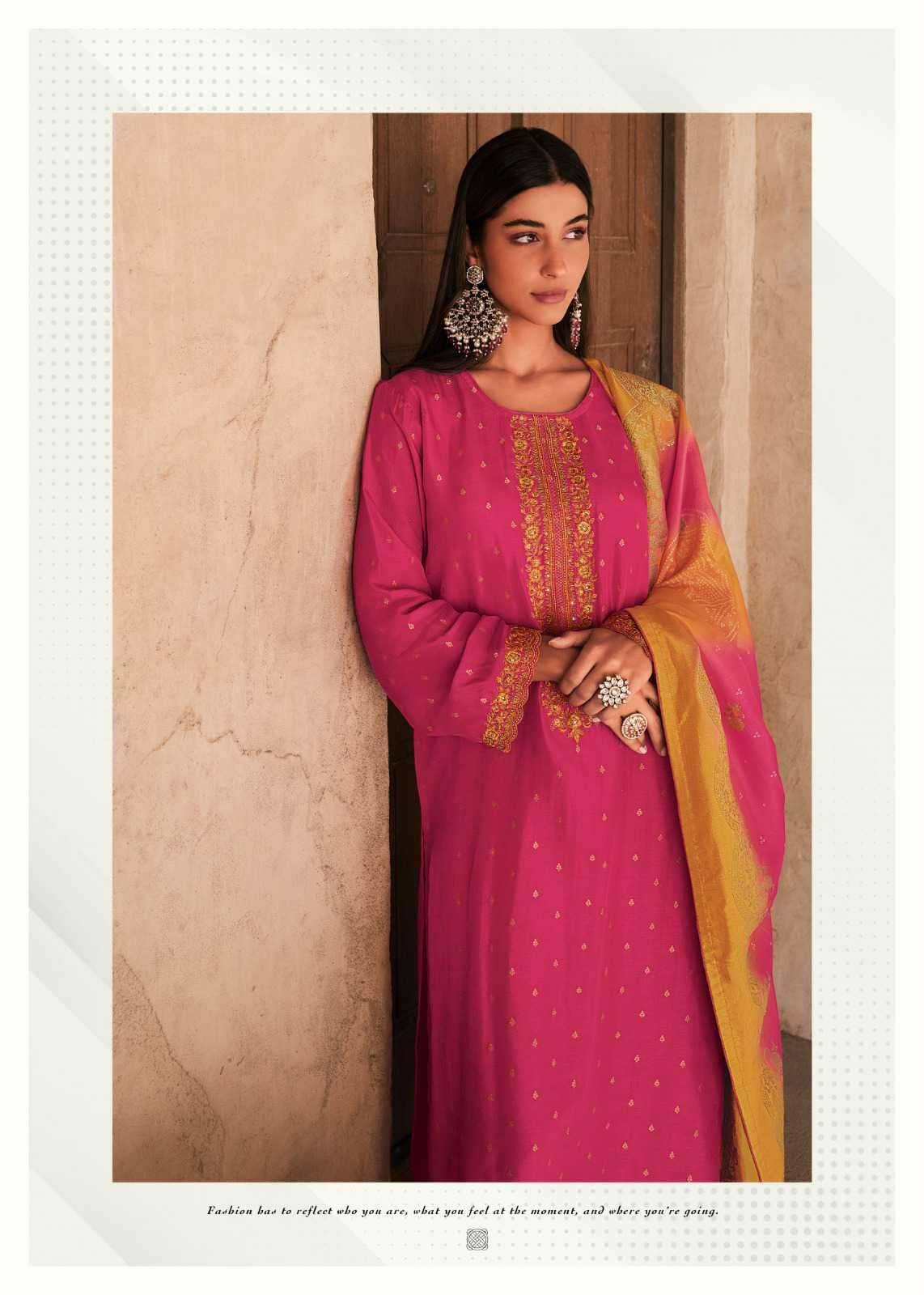 Rozana by Varsha 01 to 03 series Indian Traditional Wear Collection PREMIUM Viscosd meena Embroidered dresses At Wholesale Price
